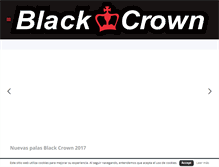 Tablet Screenshot of blackcrown.es
